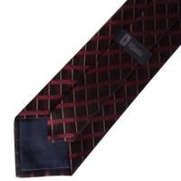 【No.37】  ワインレッド　柄 ネクタイ