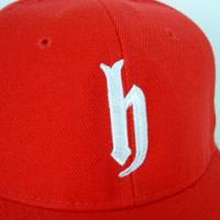 dj honda ベースボールキャップ (RED) -dj honda-