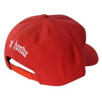 dj honda ベースボールキャップ (RED) -dj honda-