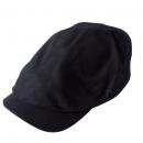 ハンチング キャップ ブラック