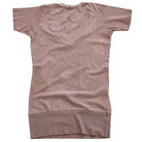 dh 和柄Tシャツ(ブラウン)